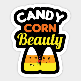 Candy Corn Beauty Sticker